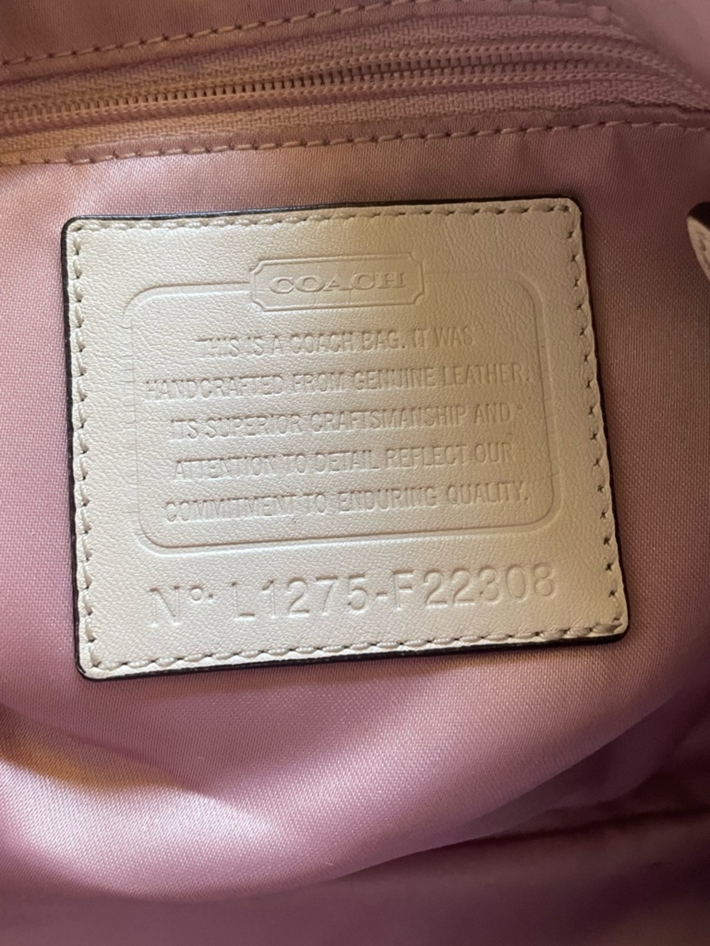 Coach White Leather Hobo Bag | Silver Hardware | Classic Quiet Luxury - Picture 3 of 10